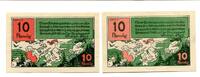 Sachsen-Anhalt 2x10 Pfg. Schierke, -