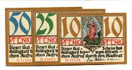 Thüringen 10 Pfg. 25 Pfg. 50 Pfg. Kahla, -