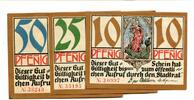 Thüringen 10 Pfg. 25 Pfg. 50 Pfg. Kahla, -