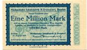 Schlesien 1 Mio. Mk. Breslau, -