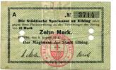 Westpreußen 10 Mk. Elbing, -