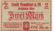 Hessen-Nassau 2 Mk. Frankfurt a.M., -