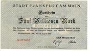 Hessen-Nassau 5 Mio. Mk. Frankfurt a.M., -