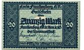 Hessen-Nassau 20 Mk. Frankenberg, -