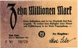 Hessen-Nassau 10 Mio. Mk. Ems,Bad, -