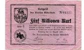 Schleswig-Holstein 5 Mio. Mk. Tönning, -