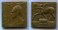 Deutschland, Br.Plakette Gerhart Hauptmann 1862-1946, -