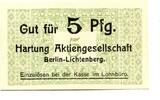 5 Pfg. o.D.(1919) Berlin Berlin-Lichtenberg, I/I-