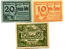 Oberösterreich 10, 20, 50 Heller Alkoven, -