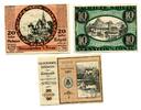 Niederösterreich 5x10 ,5x20, 5x50 Heller Wachau, -