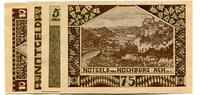 10, 20, 50, 75 Heller o.D.-15.12.1920 Oberösterreich Hochburg-Ach, I/I-