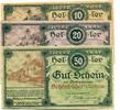 Niederösterreich 10, 20, 50 Heller Schönbühel a.d.Donau, -