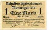 Ostpreußen 1 Mk. Memel, -