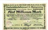 Rheinland 5 Mio. Mark Bonn, -