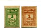 Niedersachsen 1 Pfg. 2 Pfg. Gronau, -