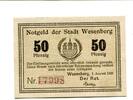 Mecklenburg/Strelitz 50 Pfg. Wesenberg, -