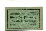Schlesien 50 Pfg. Tarnowitz, -