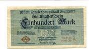 Württemberg 100 Mark Stuttgart, -
