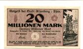 Thüringen 20 Mio. Mark Altenburg, -