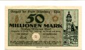 Thüringen 50 Mio. Mark Altenburg, -