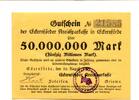 Schleswig-Holstein 50 Mio. Mark Eckernförde, -