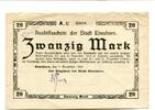 Schleswig-Holstein 20 Mark Elmshorn, -