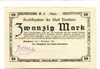Schleswig-Holstein 20 Mark Elmshorn, -