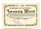 Schleswig-Holstein 20 Mark Elmshorn, -