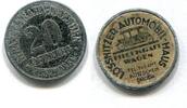 Dresden, 20 Pfennig Srassenbahn-Dresden, -