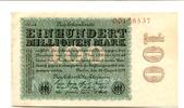 Deutsches Reich 100 Mio. Mark -