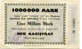 Niedersachsen 1 Mio. Mark Lauterberg,Bad,i.Haarz, -