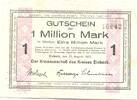 Niedersachsen 1 Mio. Mark Einbeck, -