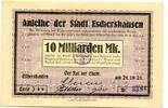 Niedersachsen 10 Md. Mark Eschershausen, -