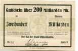 Niedersachsen 200 Md. Mark Eschershausen, -