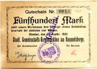 Niedersachsen 500 Mark Goslar, -