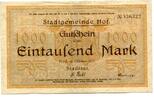 Bayern 1000 Mark Hof, -