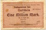 Bayern 1 Mio. Mark Hof, -