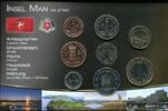 KMS versch. Jahre Isle of Man ~ Kursmünzensatz ~ unc