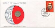 Gabon Numisbrief ~ Coins of all Nations ~ -