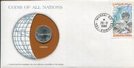 Komoren Numisbrief ~ Coins of all Nations ~ -