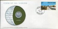Mauretanien Numisbrief ~ Coins of all Nations ~ -