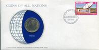 Tansania Numisbrief ~ Coin of all Nations ~ -