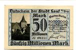 Bayern 50 Mio. Mark Lauf, -