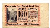 Bayern 100 Mio. Mark Lauf, -
