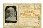 Bayern 100 Md. Mk. Miltenberg, -