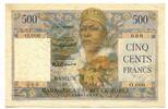 500 Francs (1963) Komoren, SPECIMEN, III