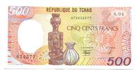 500 Francs 01.01.1980 Tschad,  unc
