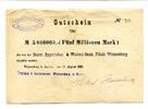 Bayern 5 Mio. Mark Weissenburg, -