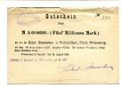 Bayern 5 Mio. Mark Weissenburg, -