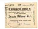 Bayern 20 Mio. Mark Weissenstadt, -